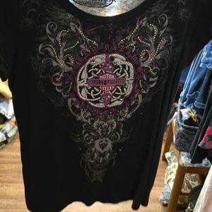 Harley-Davidson Black Graphic Tee